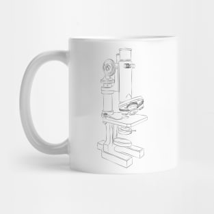 Retro microscope Mug